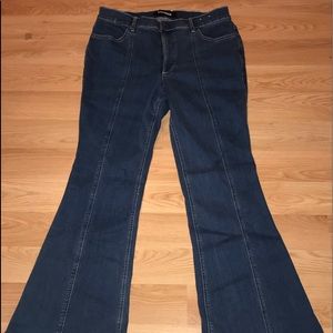 Express flare jeans